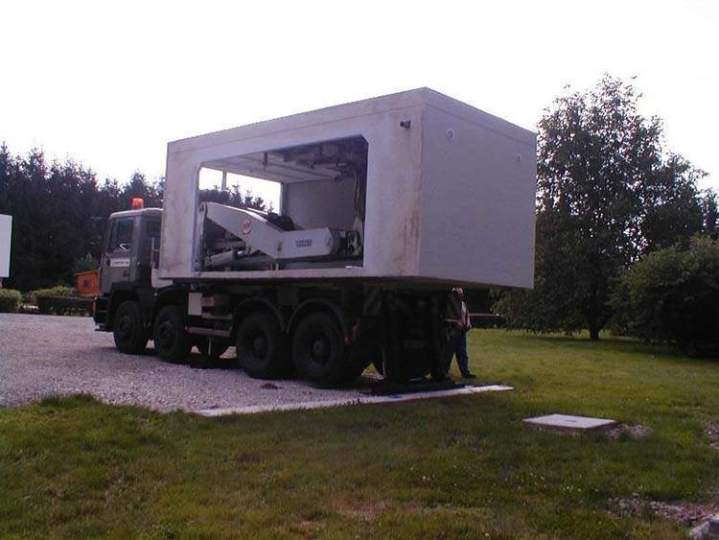 Pose de garage monobloc en béton Amnéville