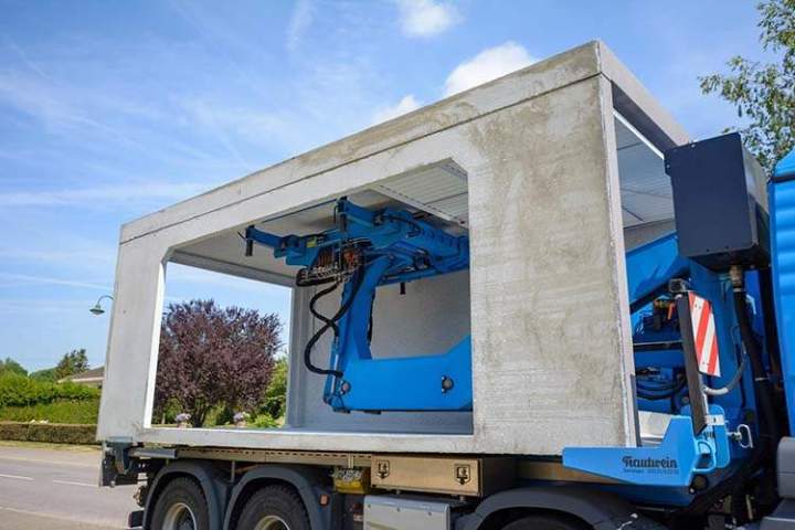 Pose de garage monobloc en béton Amnéville