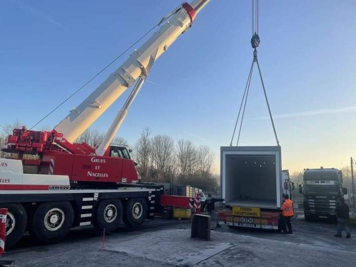 Pose de garage monobloc en béton Amnéville