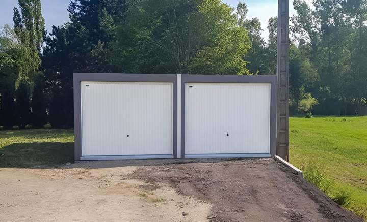 Mise en place de garage double Amnéville