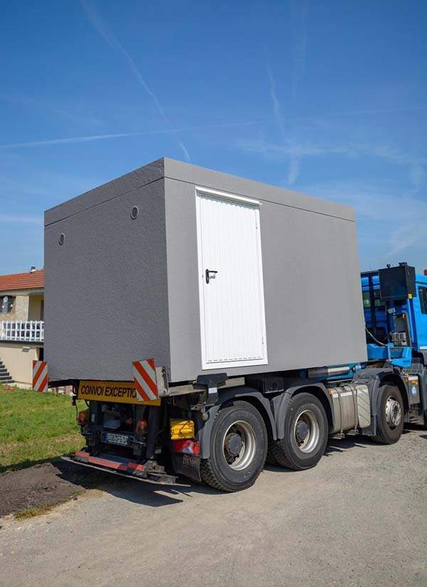 Installation de garage en béton monobloc Amnéville