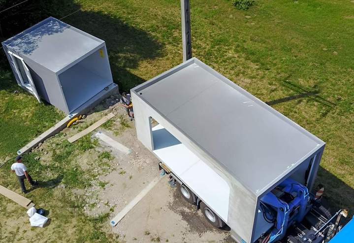 Garage monobloc en béton Amnéville