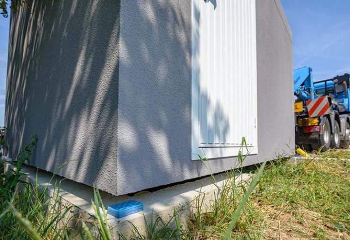 Pose de garage monobloc en béton Amnéville