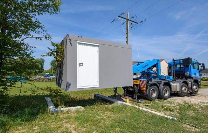 Pose de garage monobloc en béton Amnéville