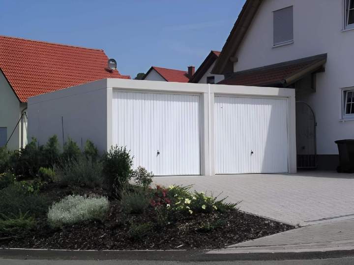 Mise en place de garage double Amnéville